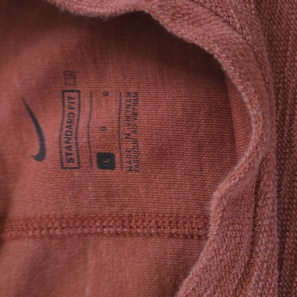 Nike Women's Burgundy Relaxed Fit Pullover - Picture 3 of 6